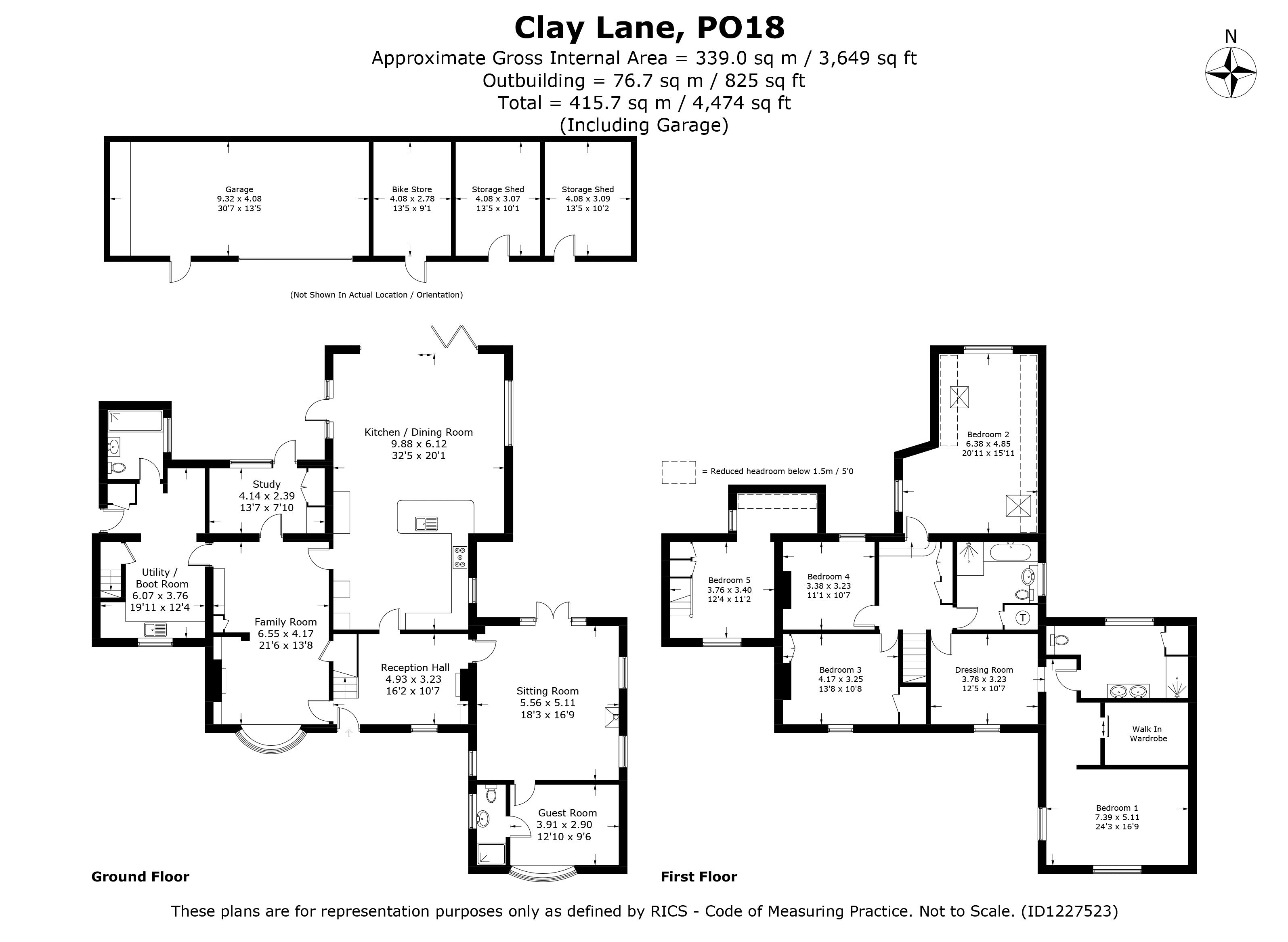 Langley Cottage, Clay Lane, Chichester floorplan
