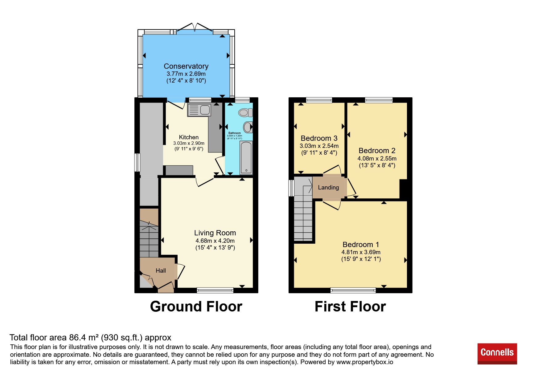 127, Lydney Road, Bristol floorplan