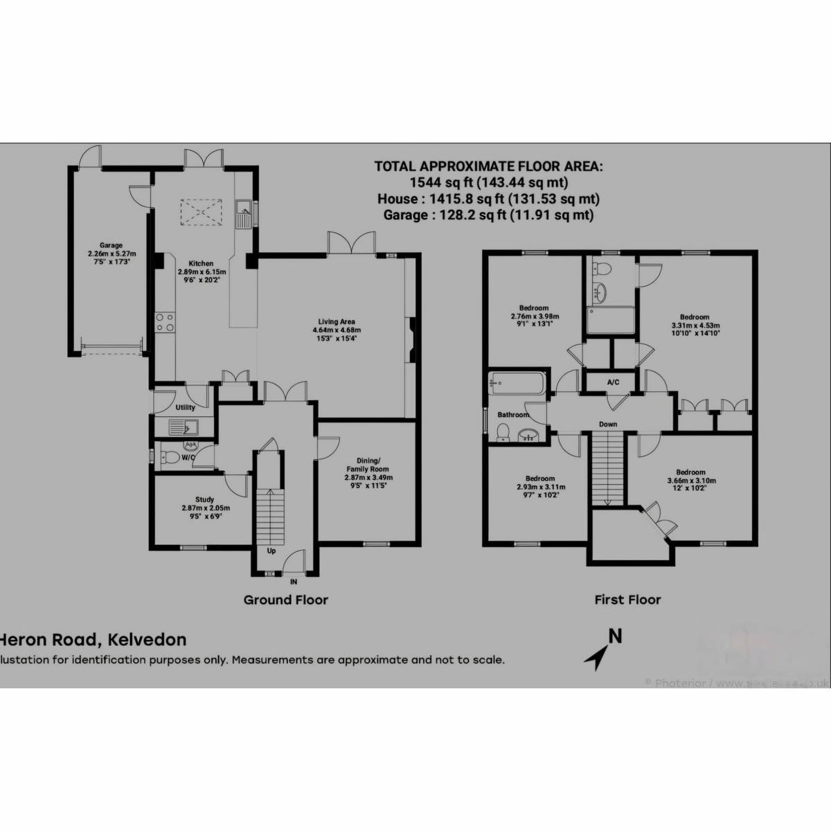 12, Heron Road, Colchester floorplan