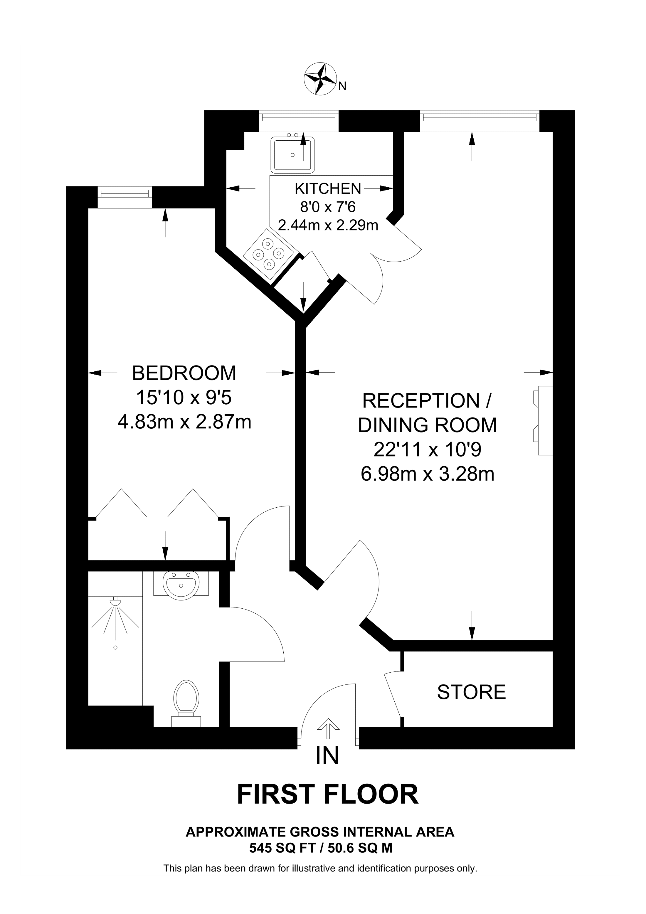 Leicester Road, High Barnet floorplan