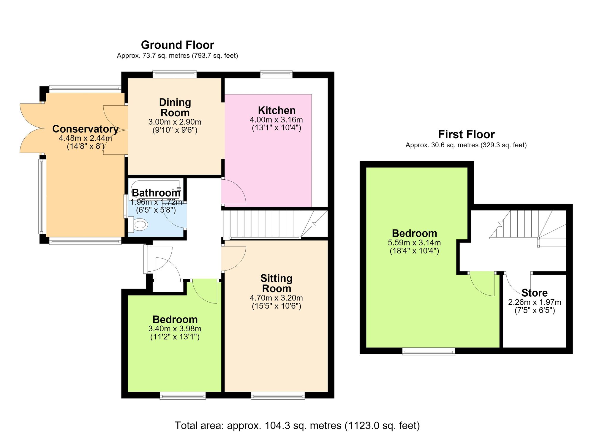 28 Ling Drive, Manchester floorplan