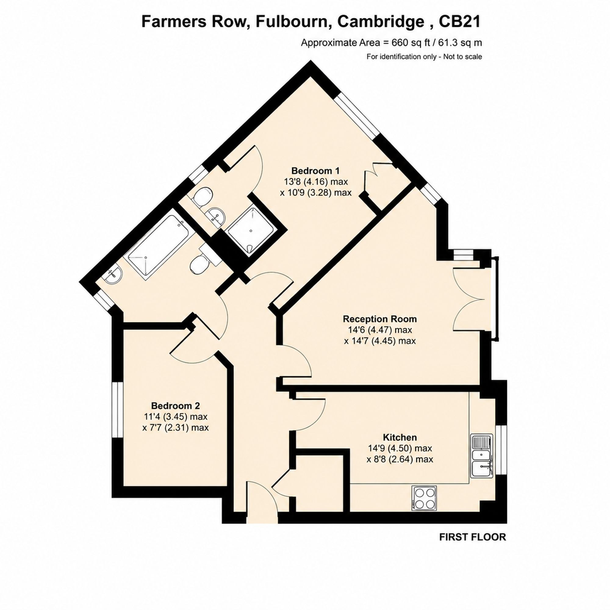 26 Farmers Row, Cambridge floorplan