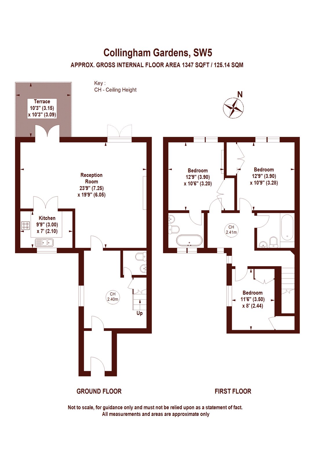 Collingham Gardens, London SW5, 3 bedroom flat for sale 64245685