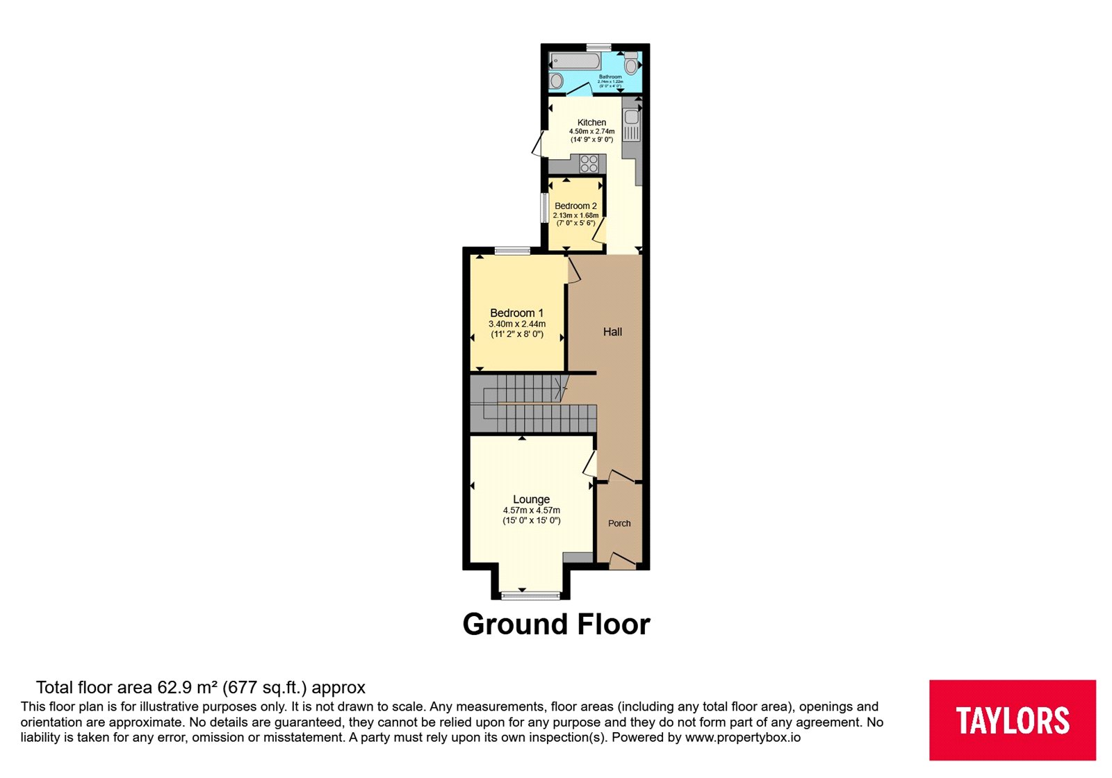 134A,, High Street North, Bedfordshire floorplan