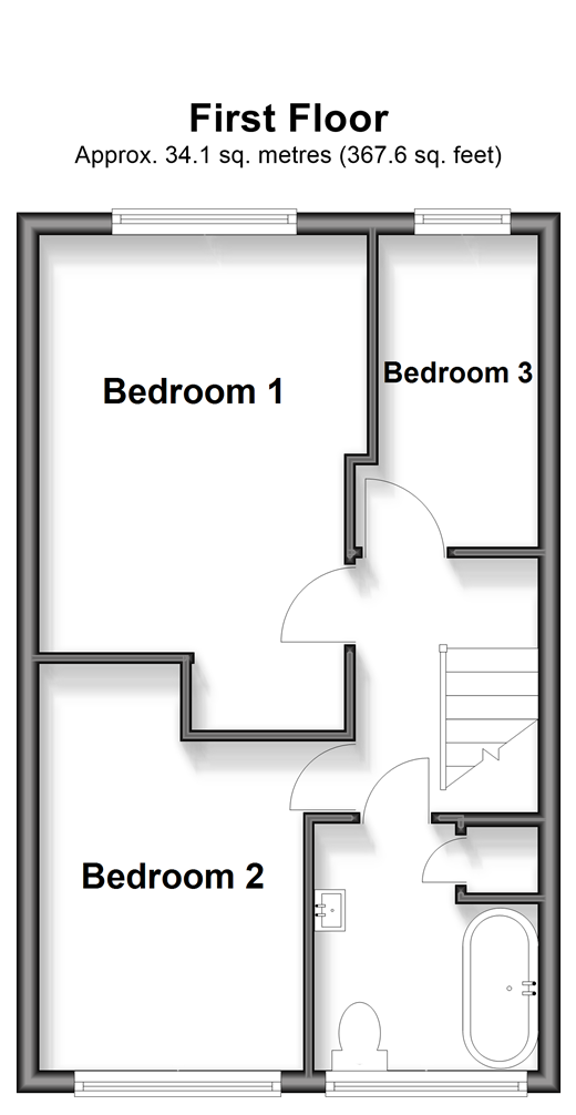 St. Leodegar's Way Hunston, Chichester floorplan