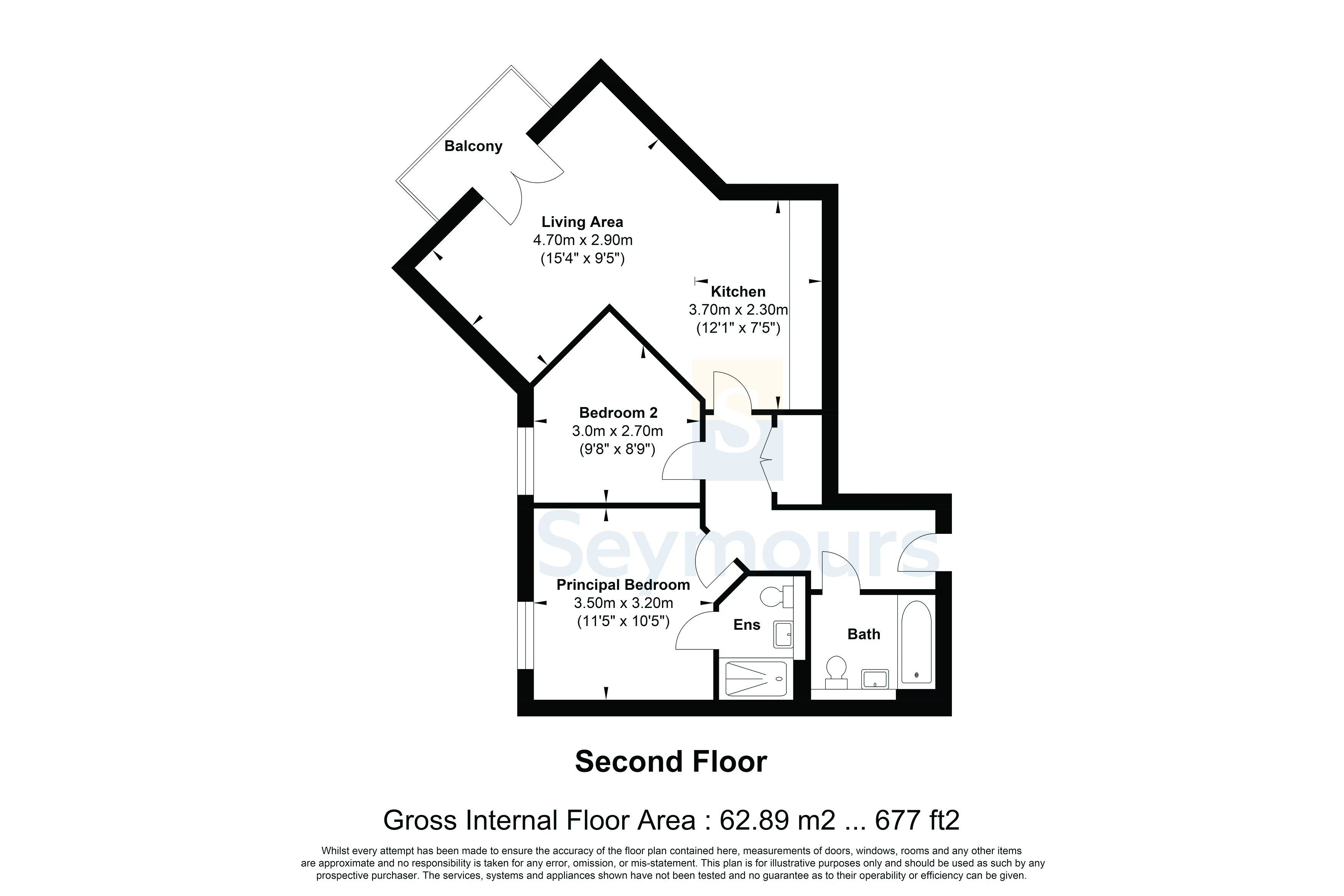 Flat 27, Britannia Wharf,, Monument Road, Surrey floorplan