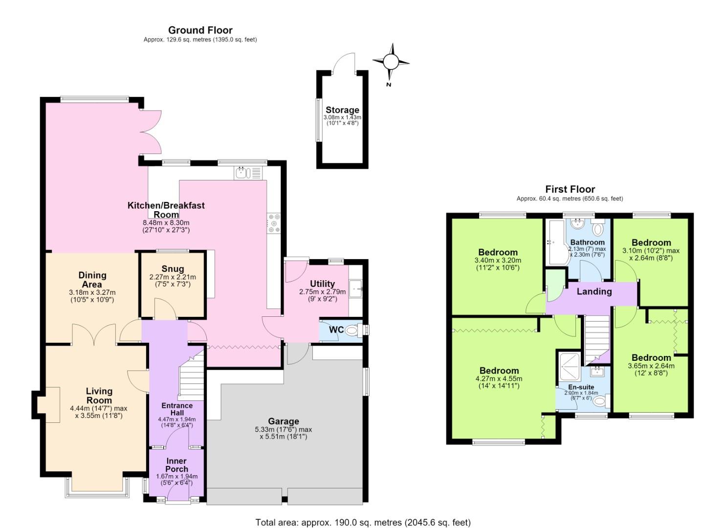 219, Leicester Road, Ibstock floorplan