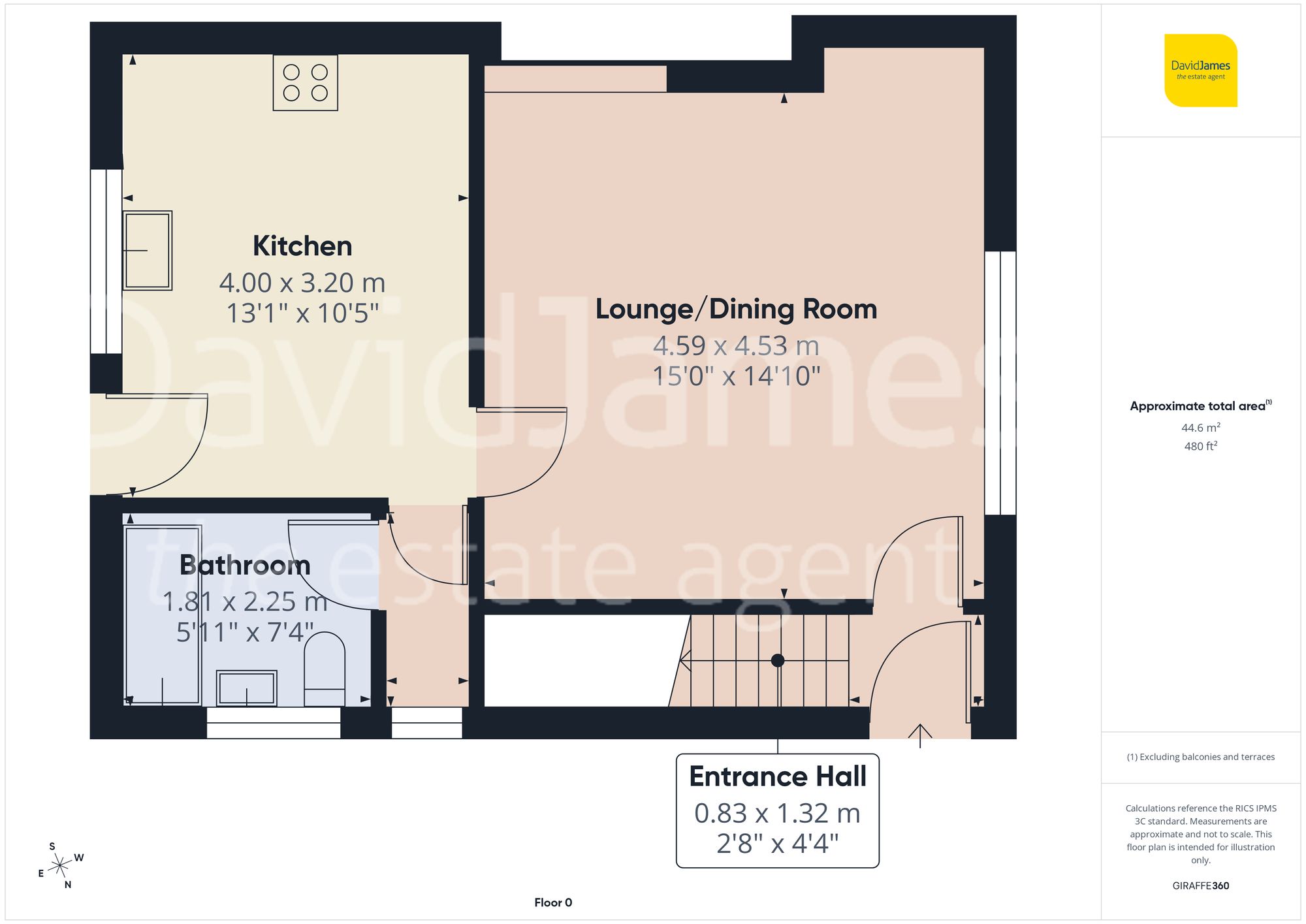 1 Walton Crescent, Nottingham floorplan