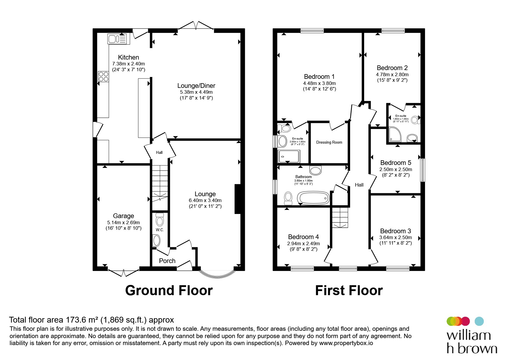 21, Russell Gardens, Chelmsford floorplan