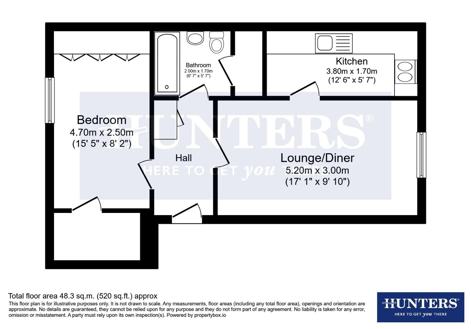 76, Bewerley Road, Harrogate floorplan