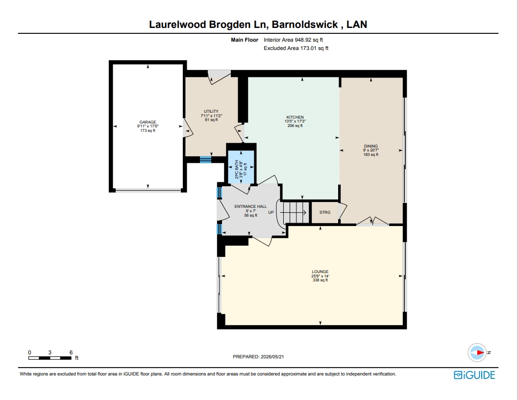 Laurelwood,, Brogden Lane, Lancashire floorplan