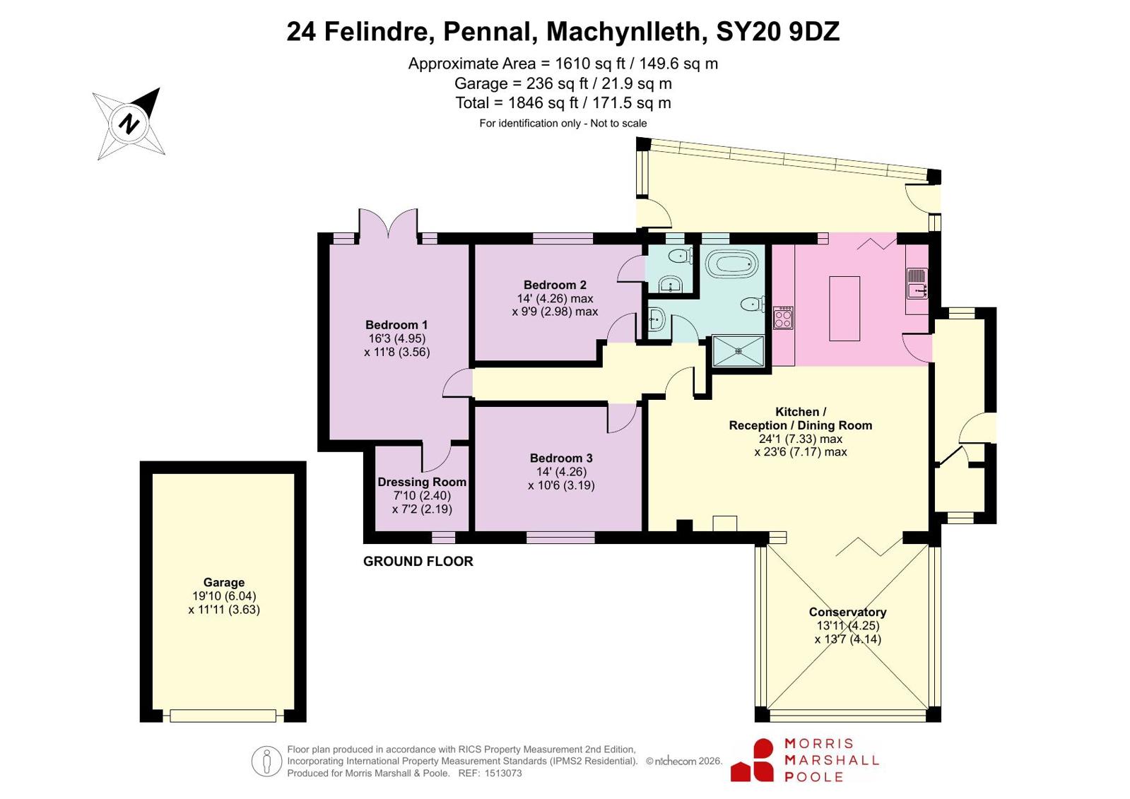 24, Felindre, Machynlleth floorplan