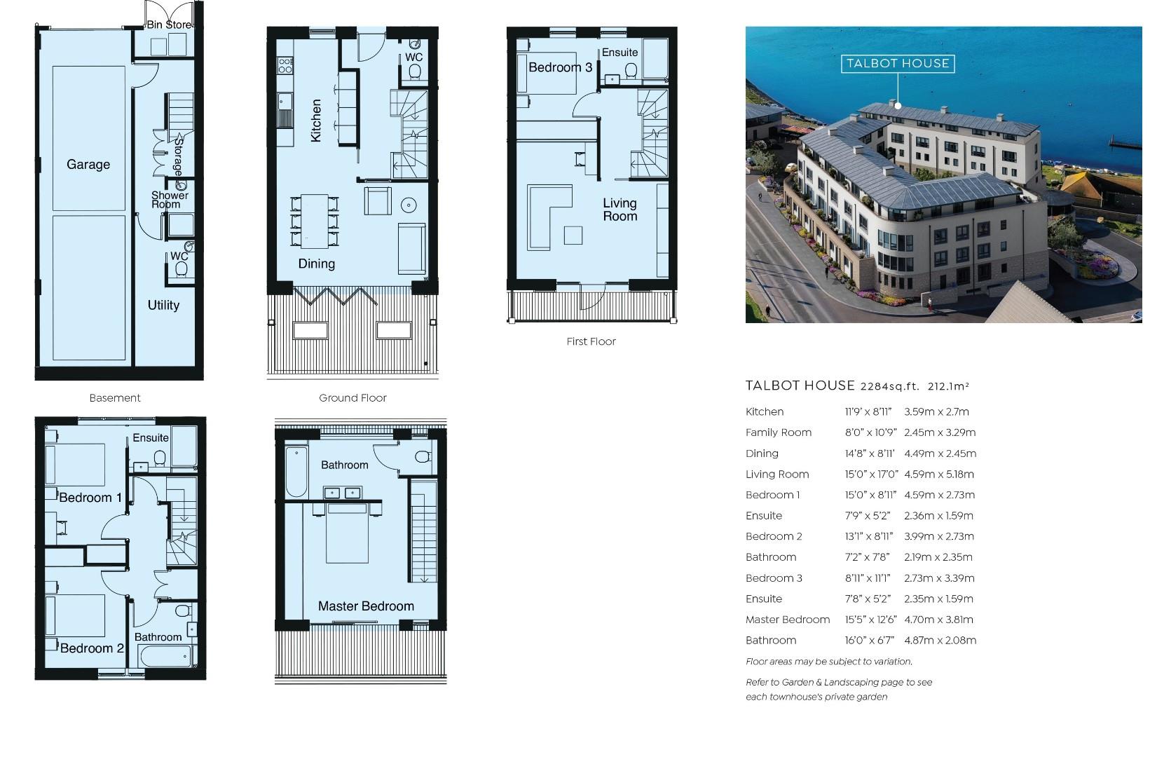 Talbot House, No 1 Chesil Beach, Ferrymans Way, Weymouth floorplan