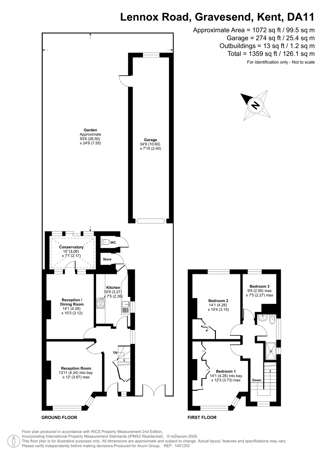 67, Lennox Road, Kent floorplan