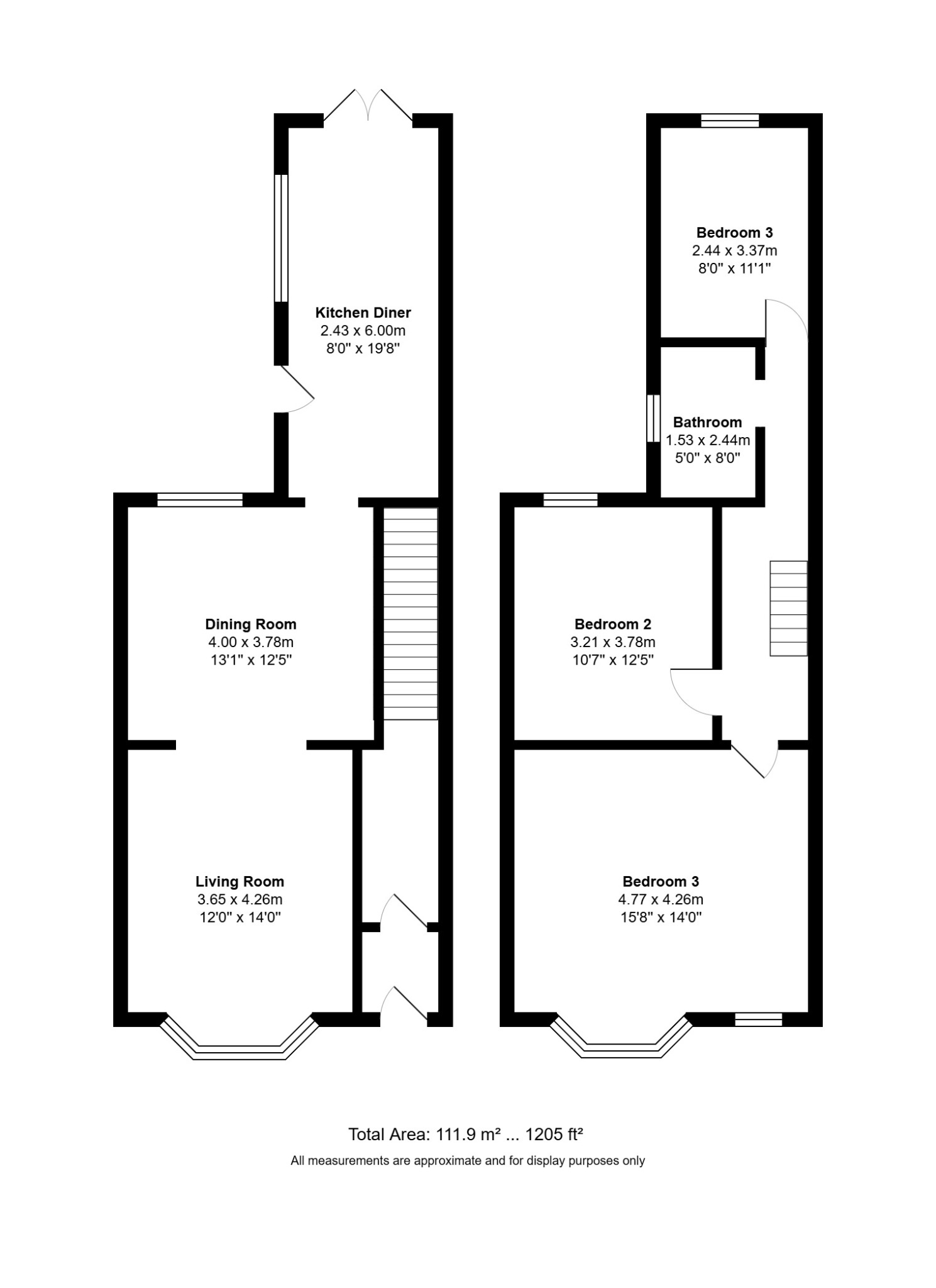 8 Fir Street, Southport, Merseyside floorplan