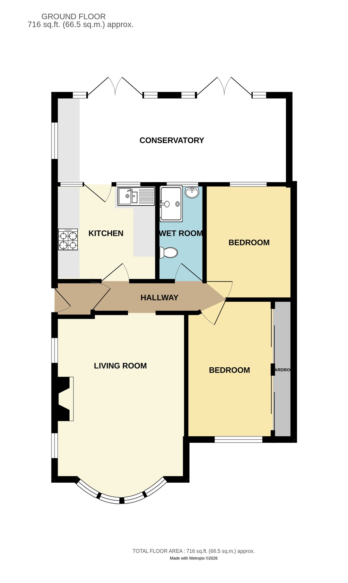 49, Roach Avenue, Rayleigh floorplan