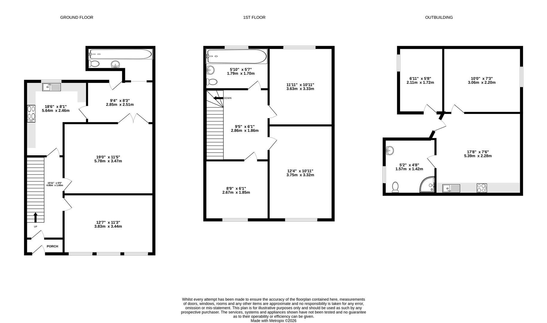 44, Midhurst Avenue, Croydon floorplan