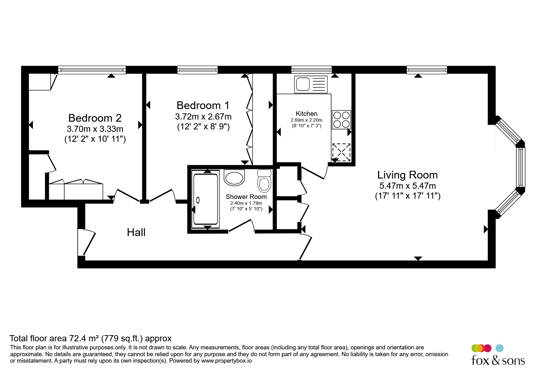 9, Westlake Gardens, WORTHING floorplan