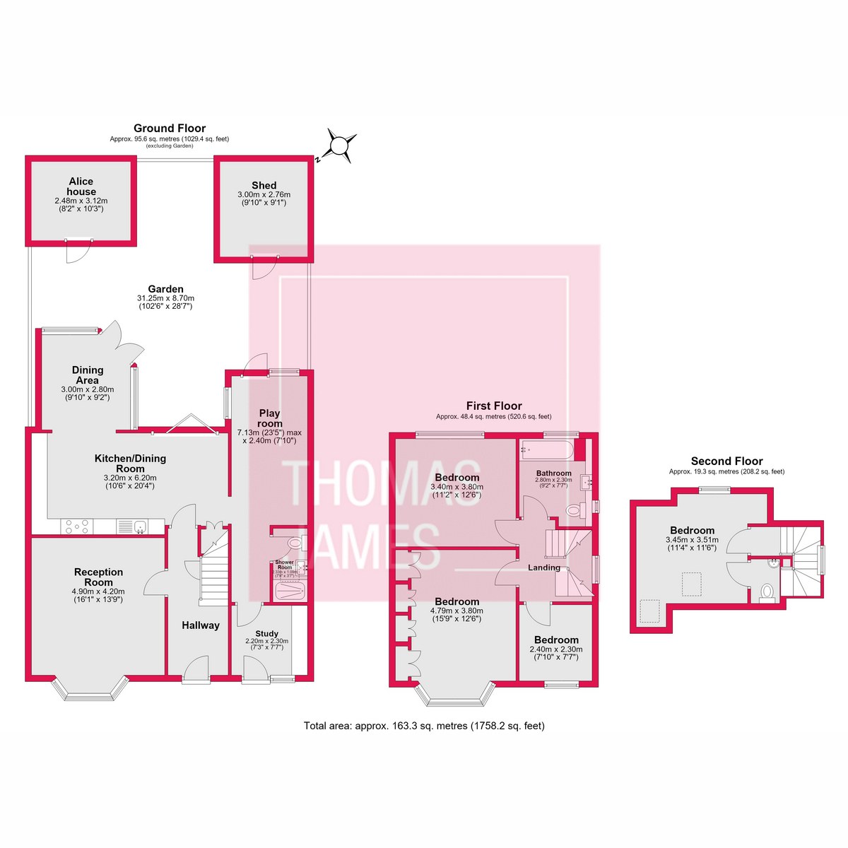 42, Somerset Road, Barnet floorplan