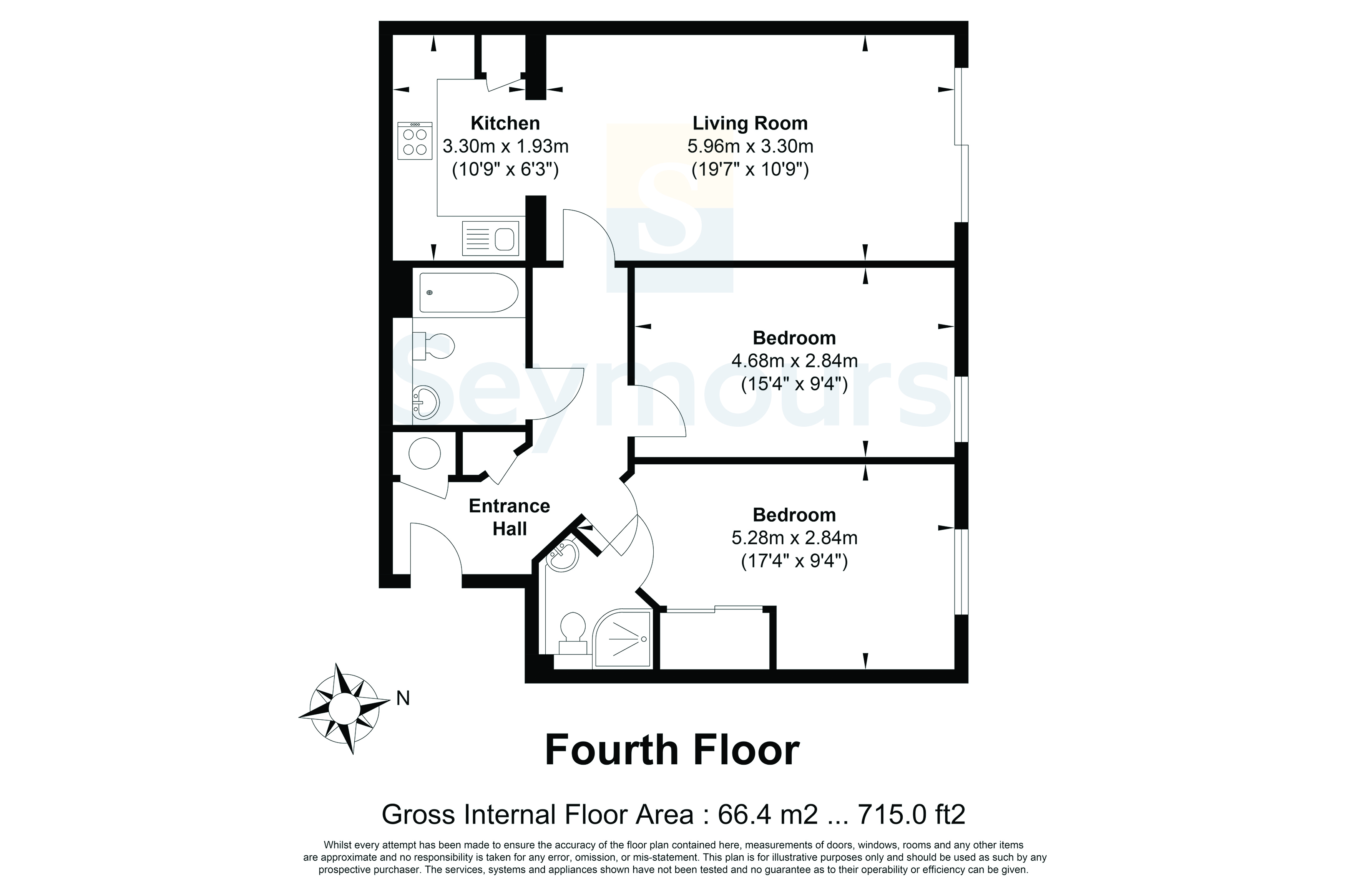Goldsworth Road, Surrey floorplan