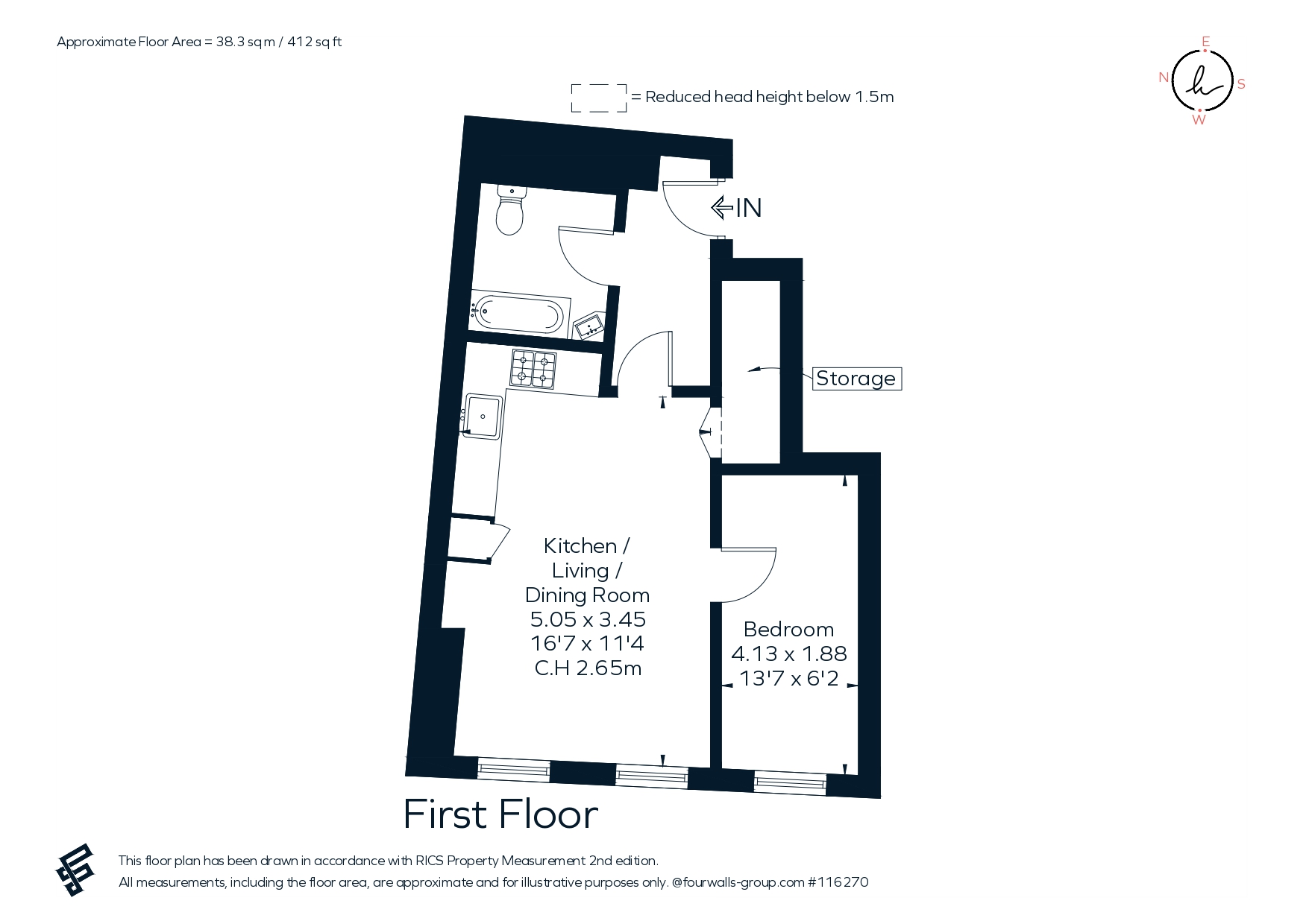 South Lambeth Road, London floorplan