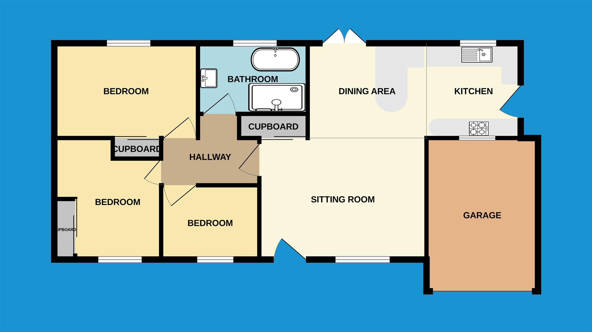 21, Hollies Road, Launceston floorplan
