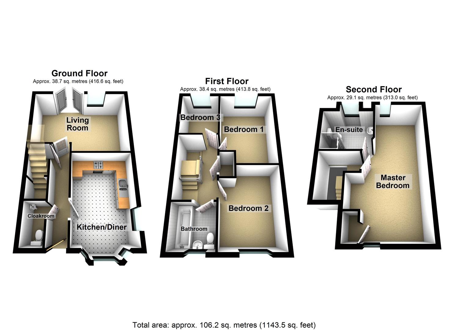 15, Clos Y Doc, Llanelli floorplan