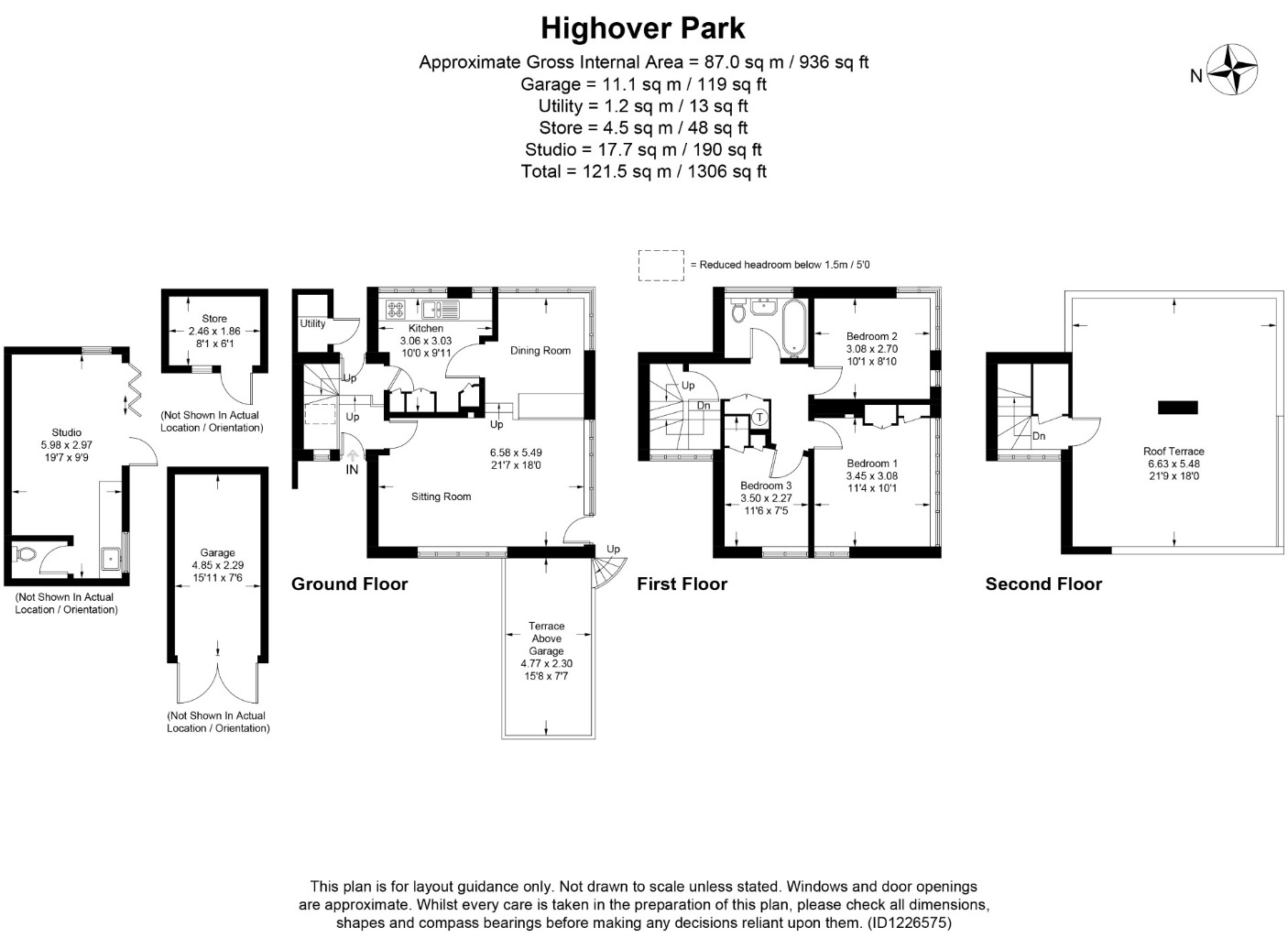 8, Highover Park, Buckinghamshire floorplan