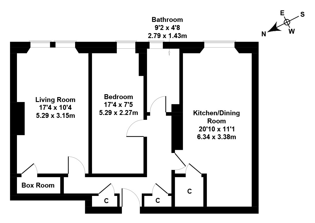 1 Bedrooms Flat for sale in Wellington Street, Hillside, Edinburgh EH7