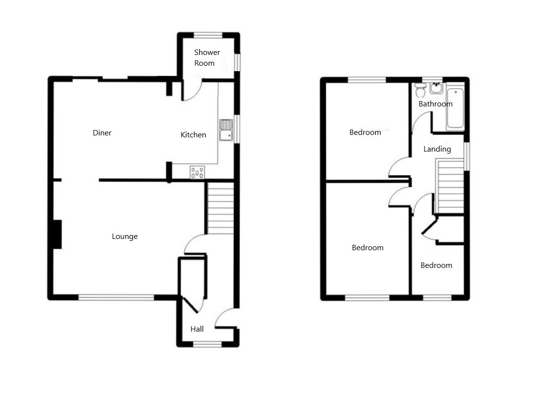 27, MAES YR HAF, NORTH CORNELLY floorplan