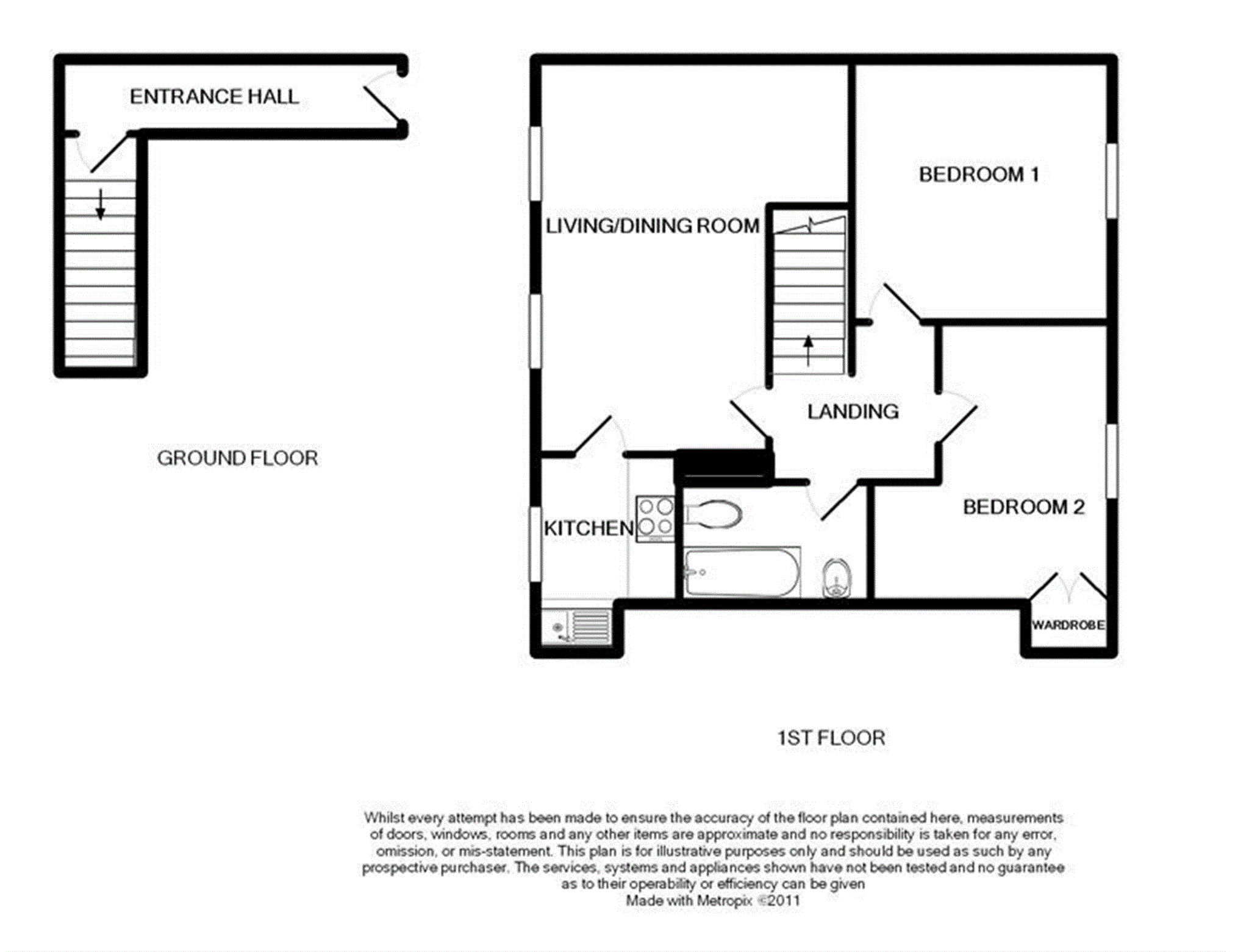 2 Bedrooms Flat to rent in St. Davids Street, Llanfaes, Brecon LD3