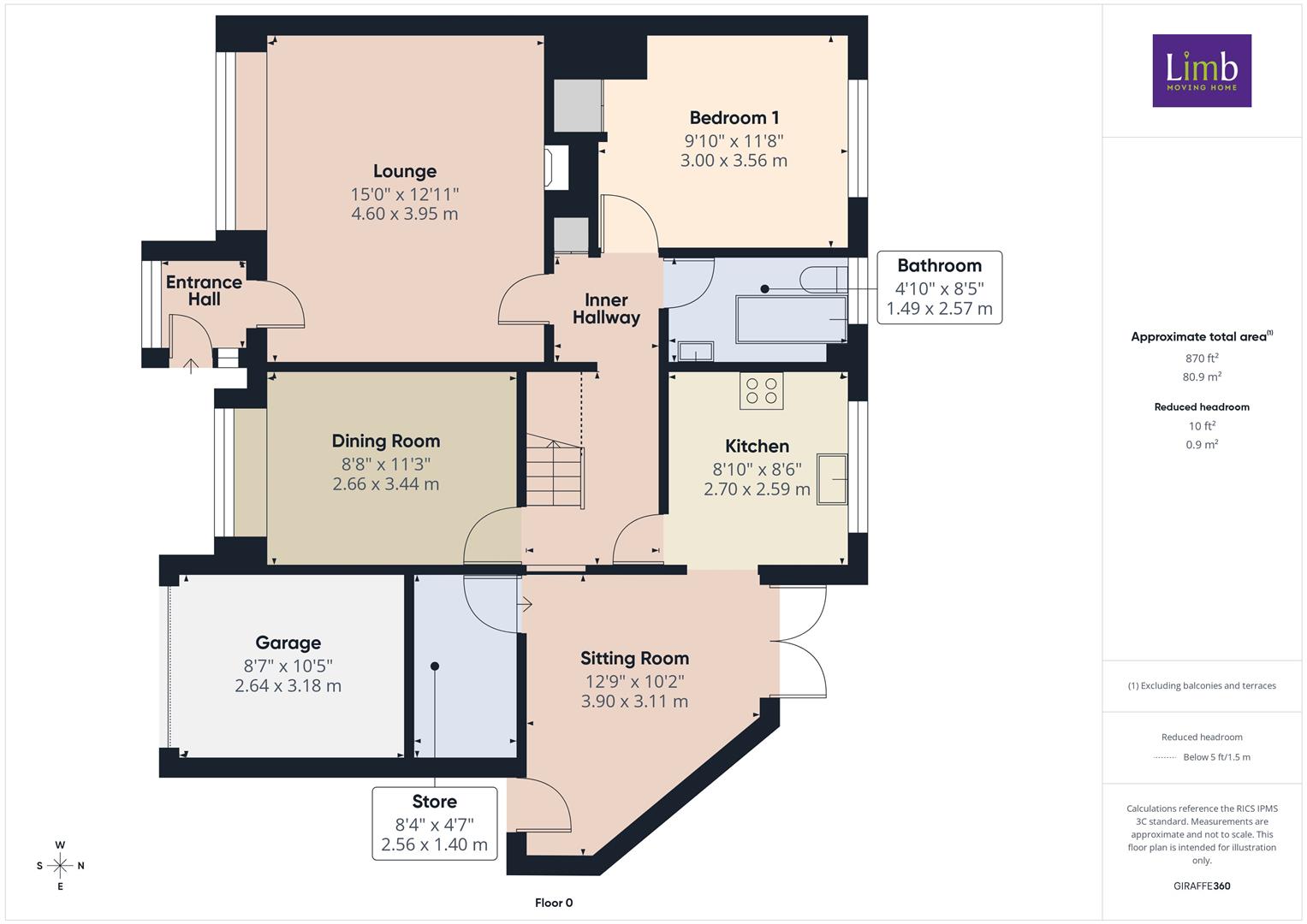 4, Bridge Road, South Cave floorplan