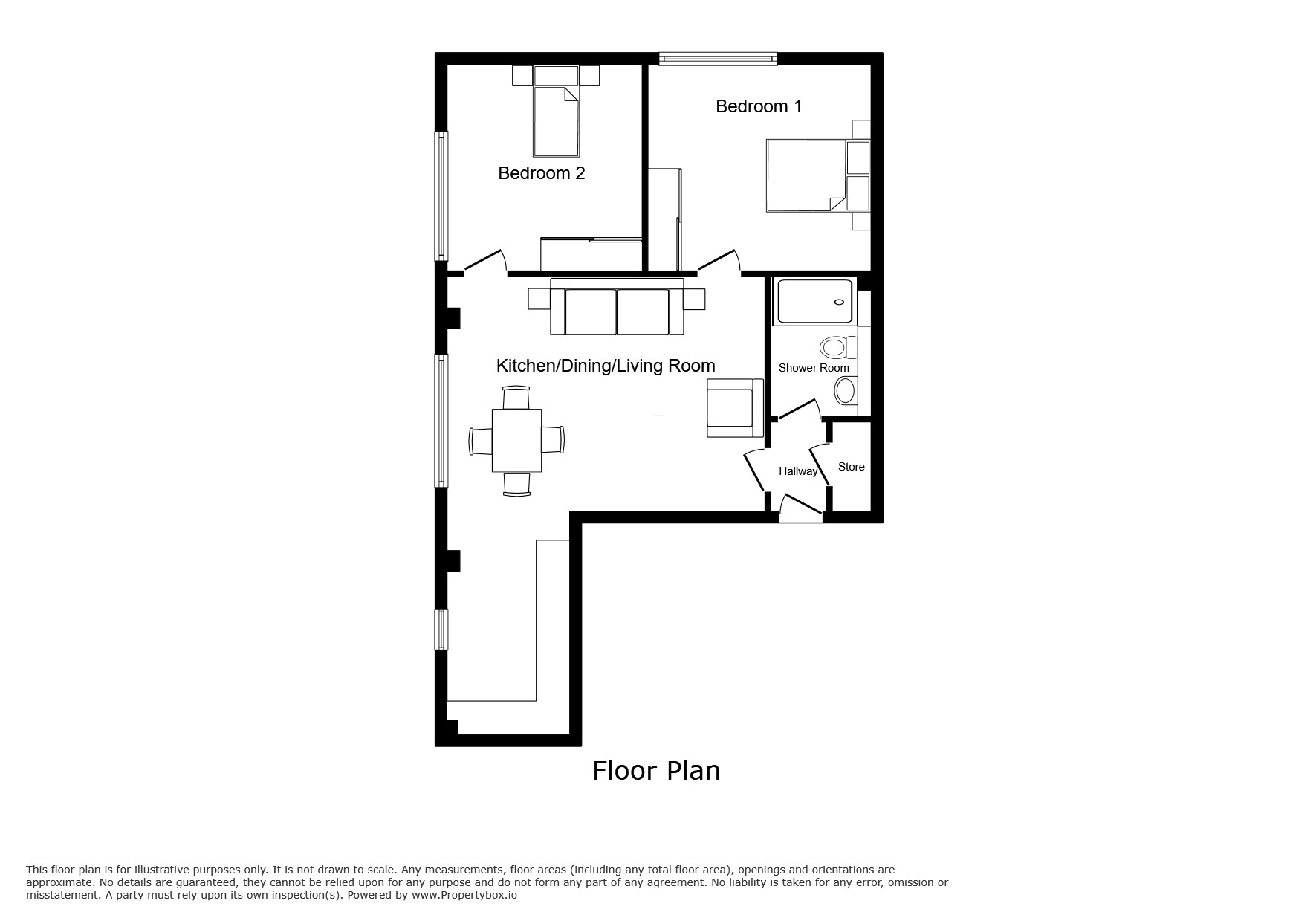 Plot 5, Severn House, Old Gloucester Road, Bristol floorplan