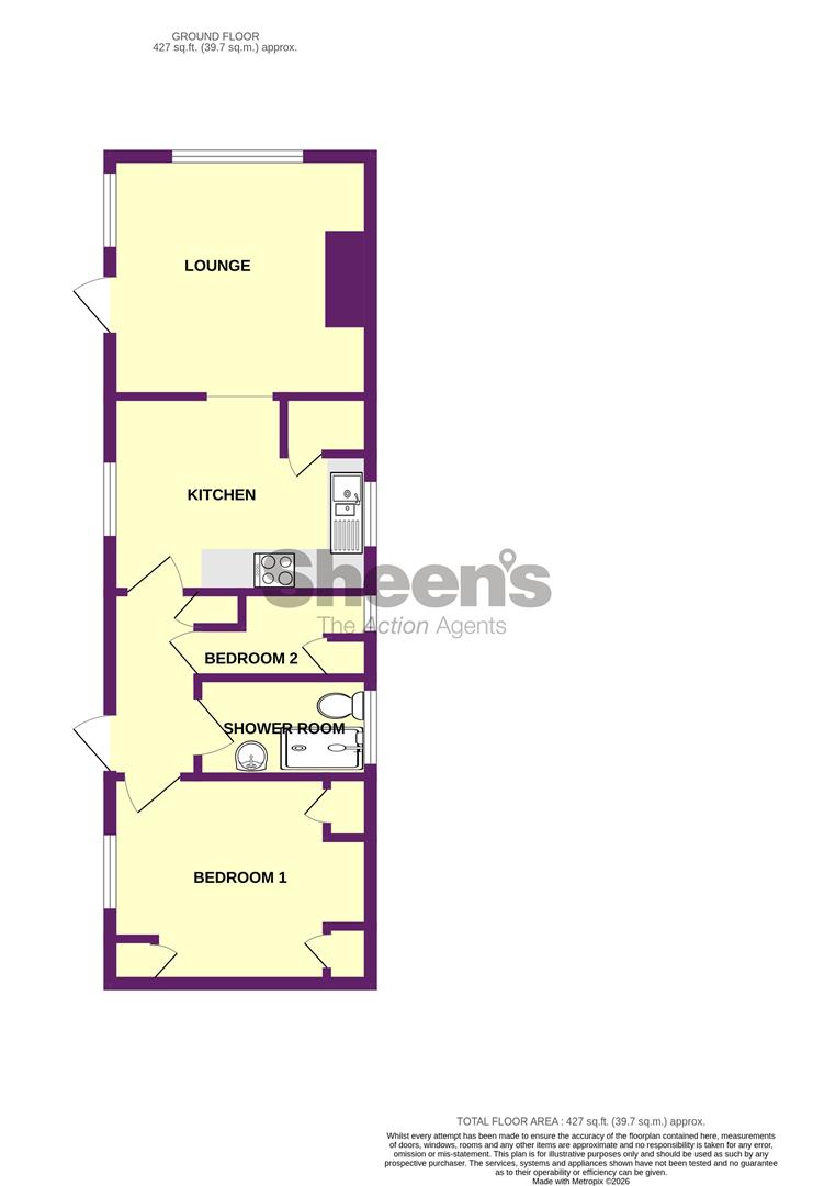 200, Meadowview Park, St. Osyth Road, Little Clacton floorplan