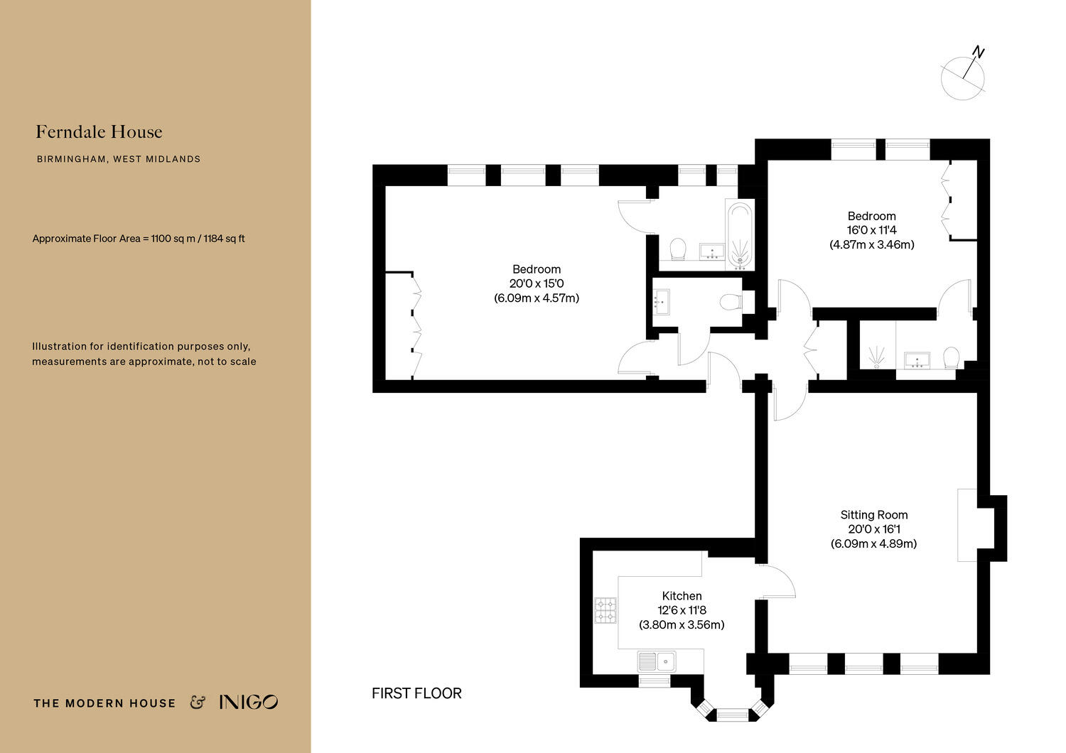 Apartment 4, Ferndale House 66A, Harborne Road, Birmingham floorplan