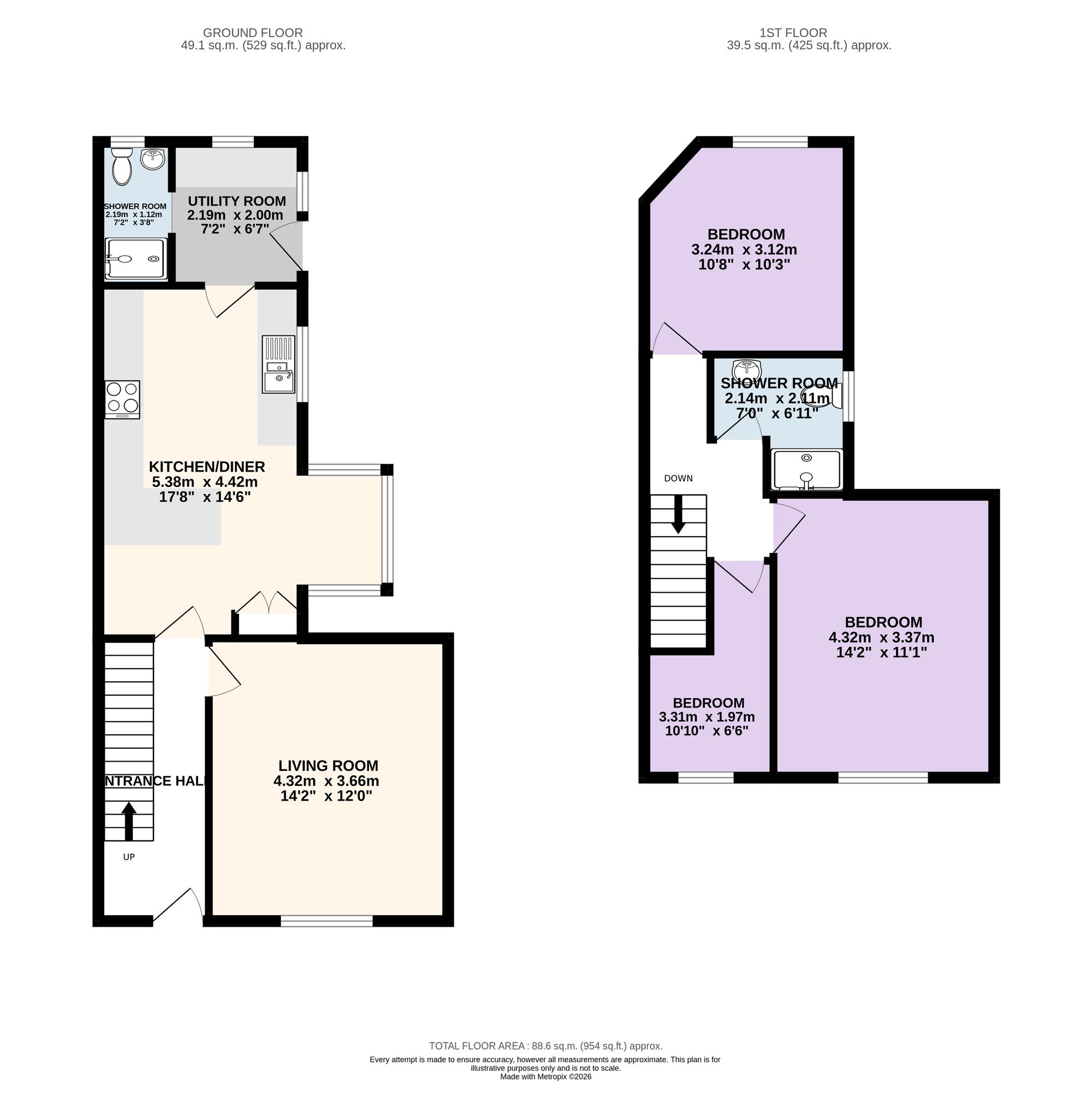 49 Cumeragh Lane, Preston floorplan