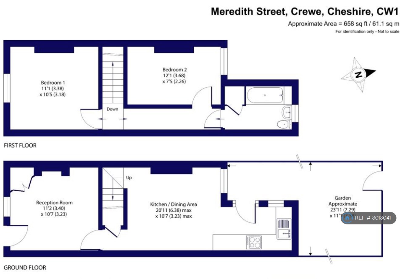 Meredith Street, Crewe floorplan