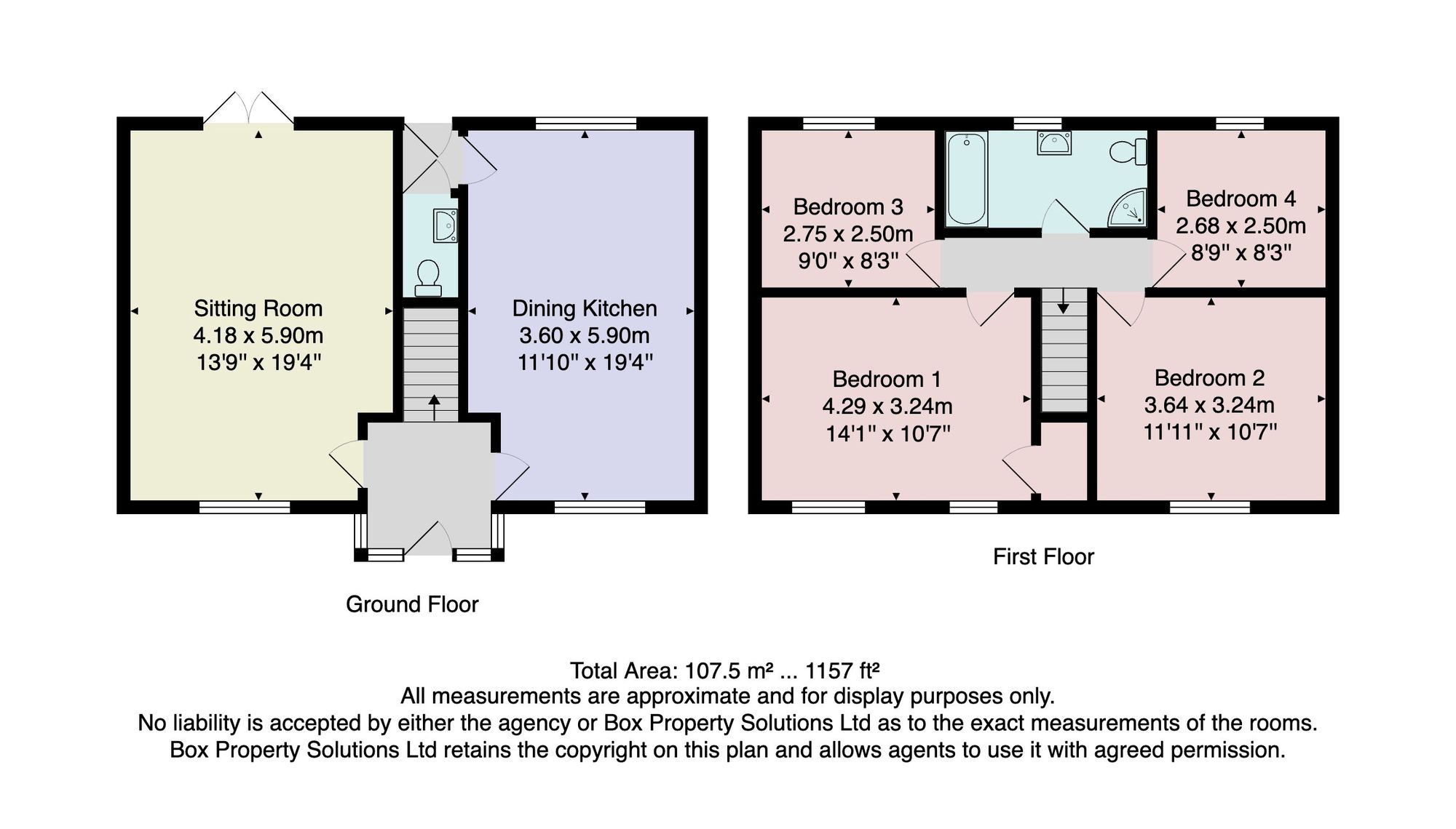5 St. Magnus Court Cold Bath Road, Harrogate floorplan