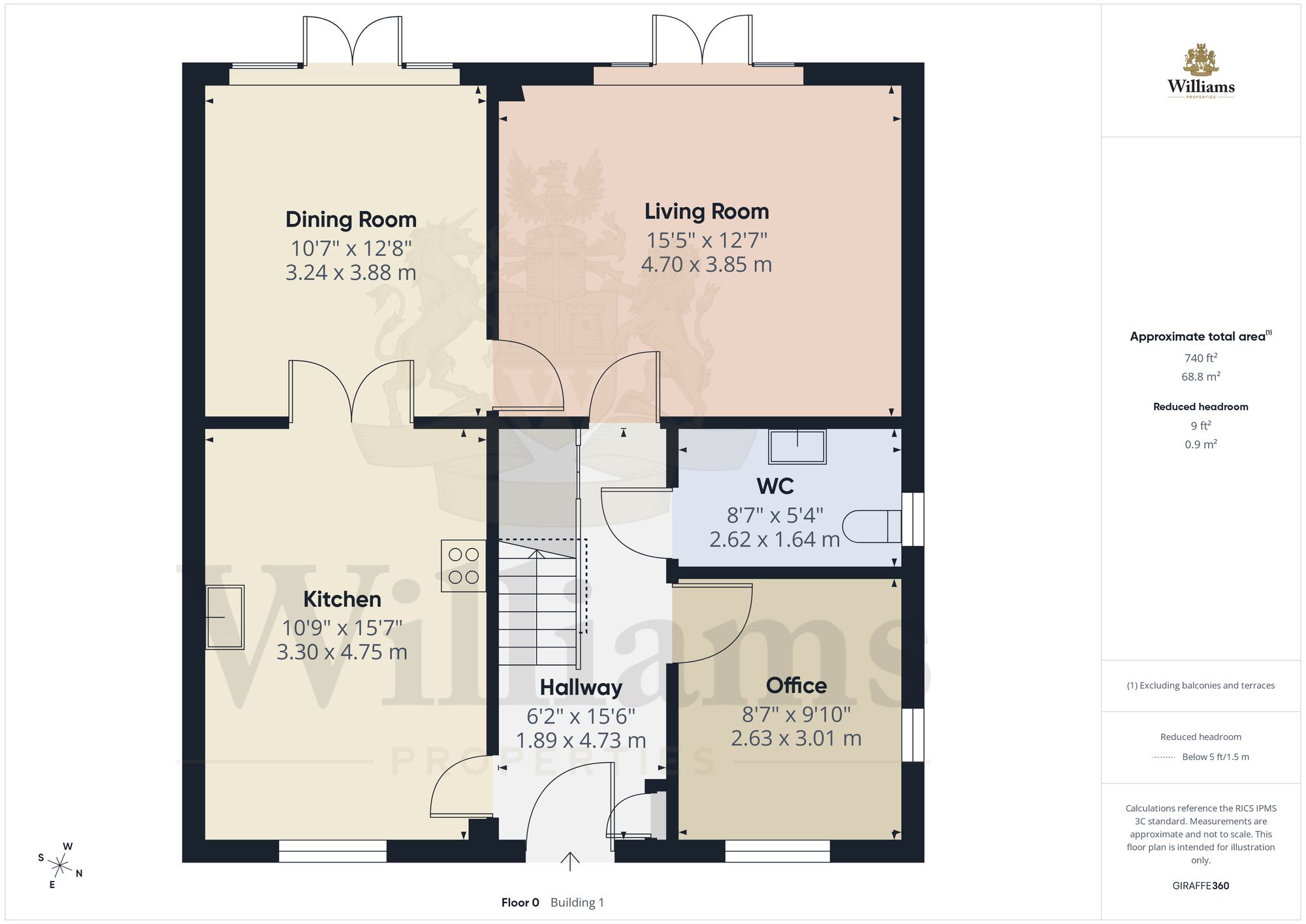 55 Redcurrant Avenue, Aylesbury floorplan