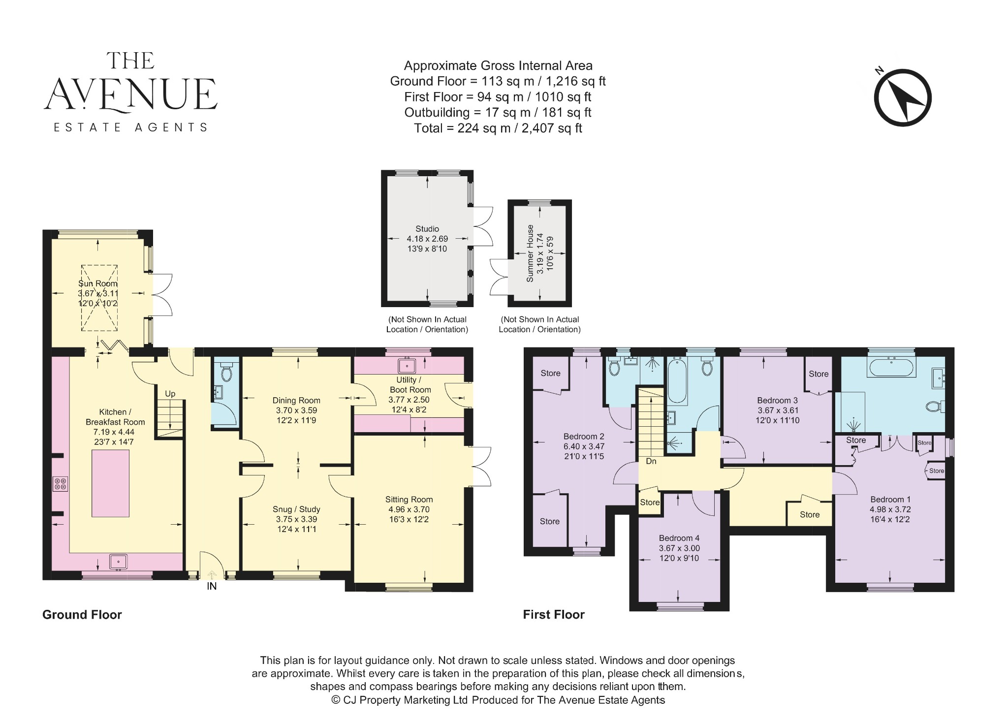 Prospect House, Nuffield Lane, Oxfordshire floorplan