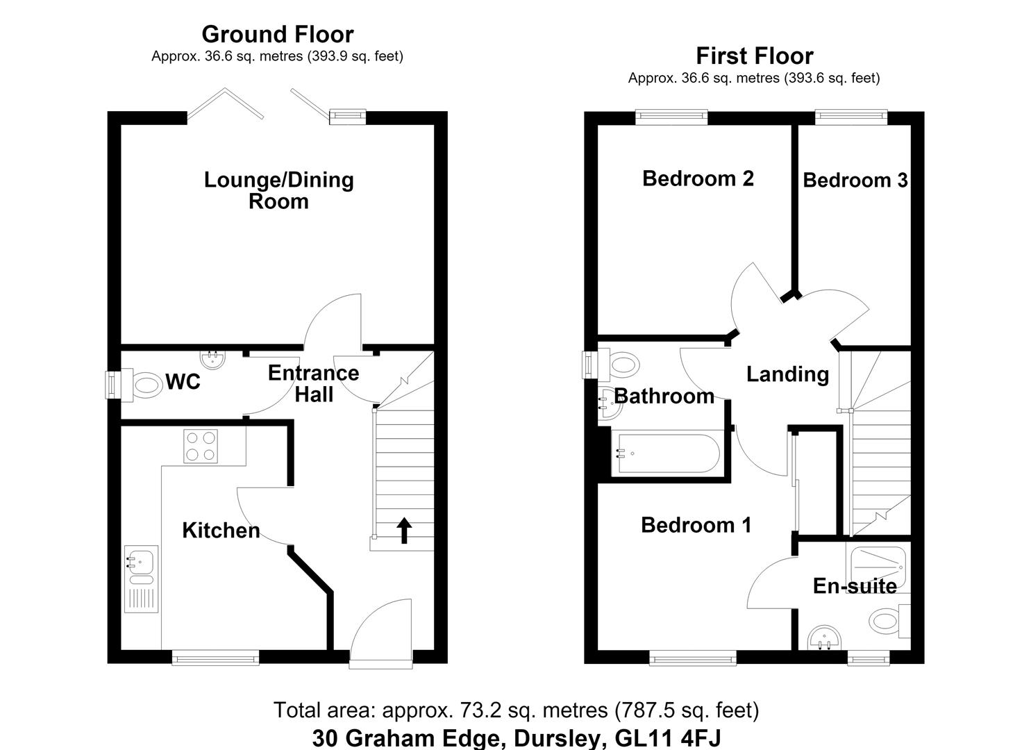 30, Graham Edge, Dursley floorplan