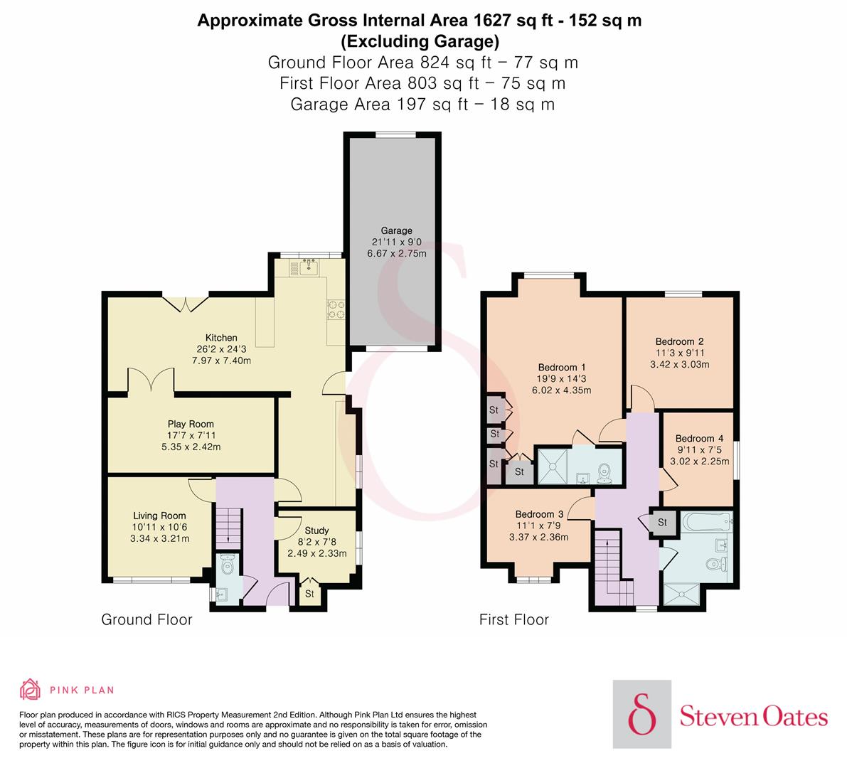 123, The Avenue, Bengeo floorplan