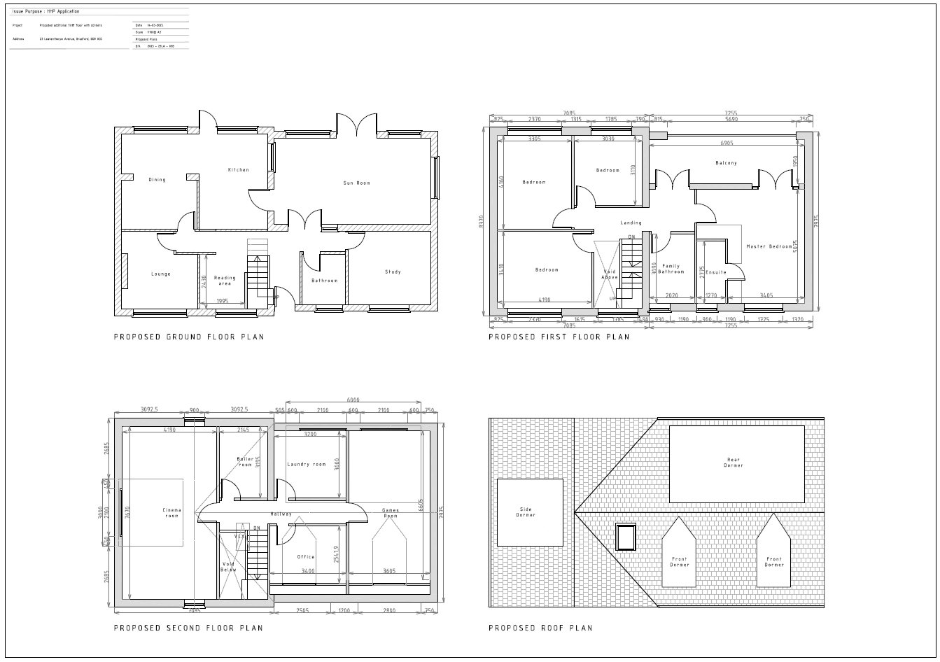 23, Leaventhorpe Avenue, West Yorkshire floorplan