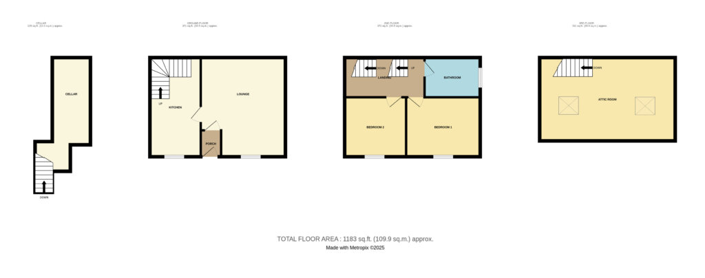 54, Barlow St, Bacup floorplan