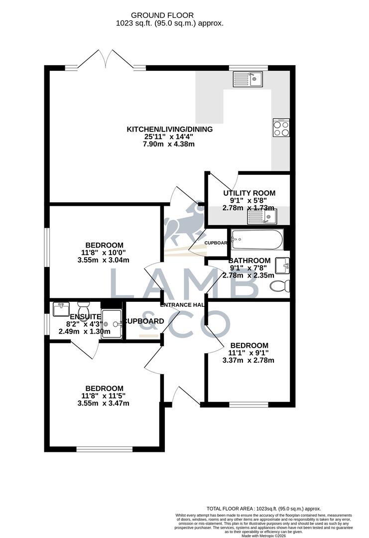 Plot 6, 12, Bloomfield Road, Little Clacton floorplan