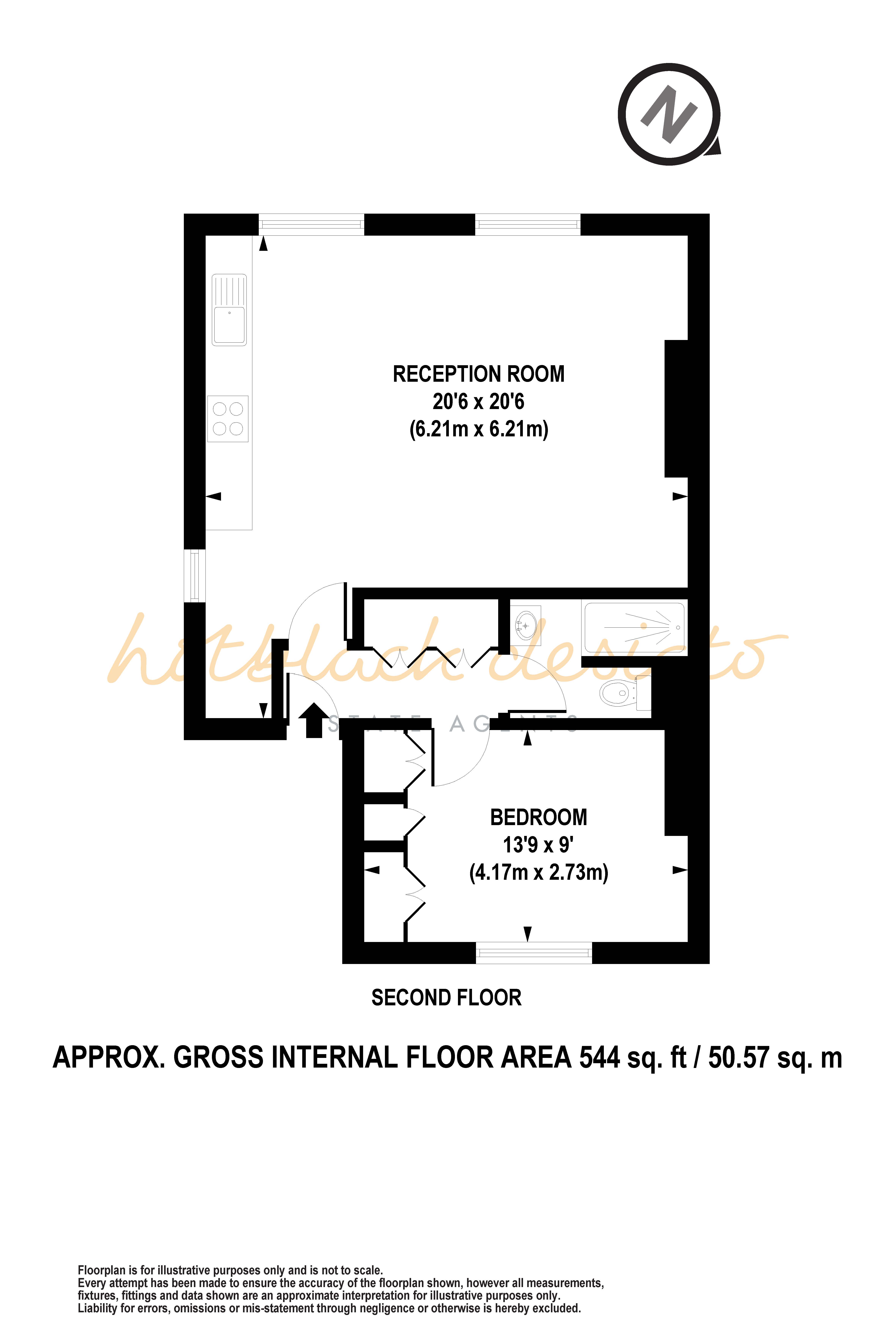 Cantelowes Road, London floorplan