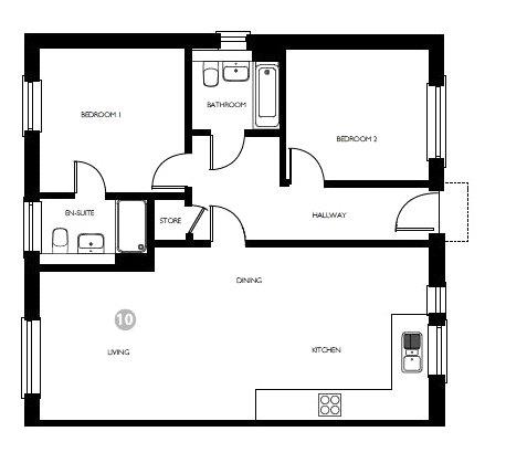 2 Bedrooms Bungalow for sale in Regent Way, Brentwood CM14