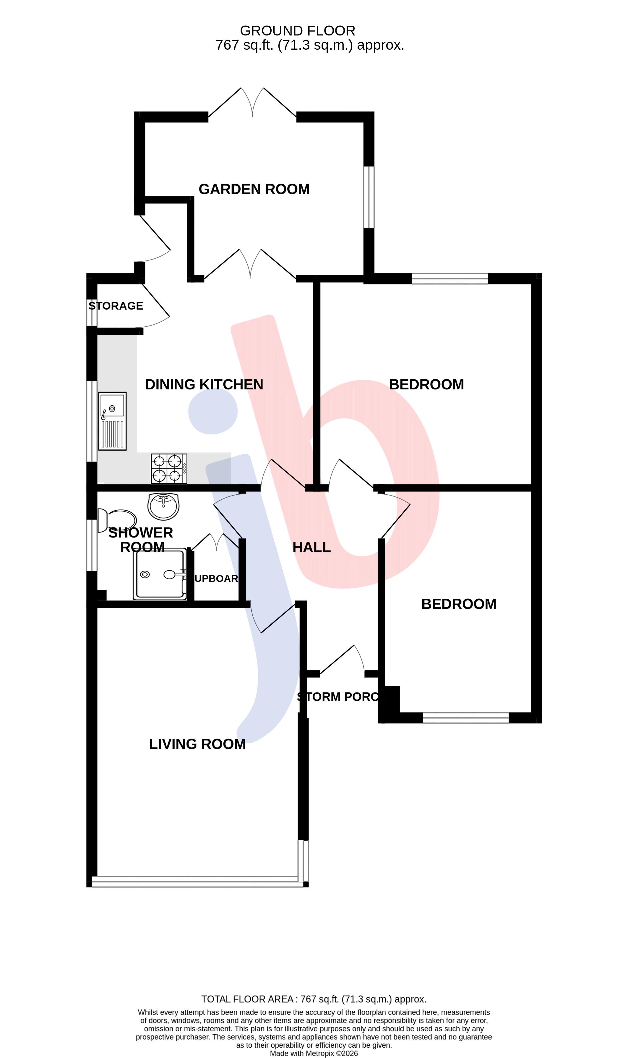 68, Manners Road, Newark floorplan