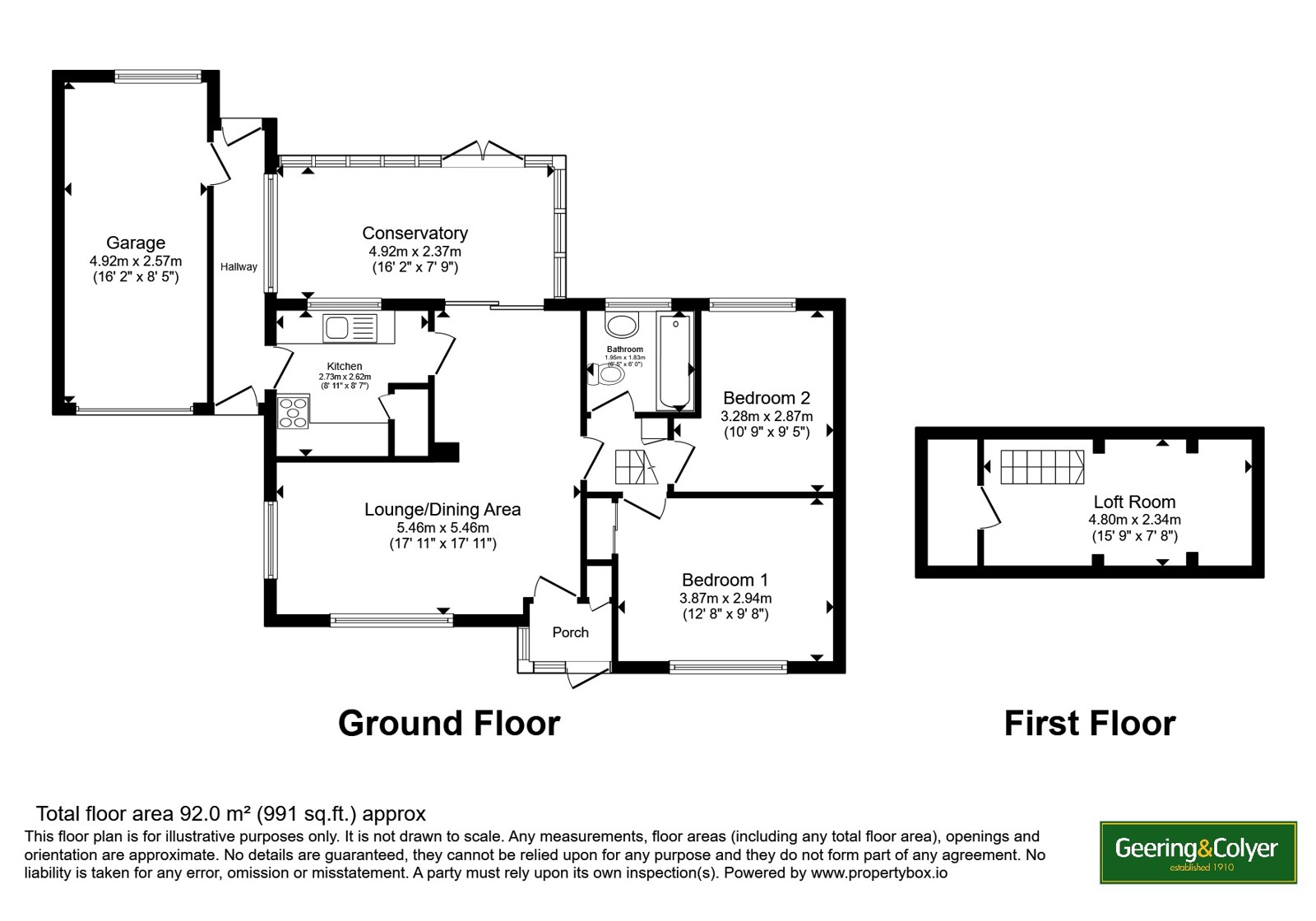 14, Orchard Close, Dover floorplan