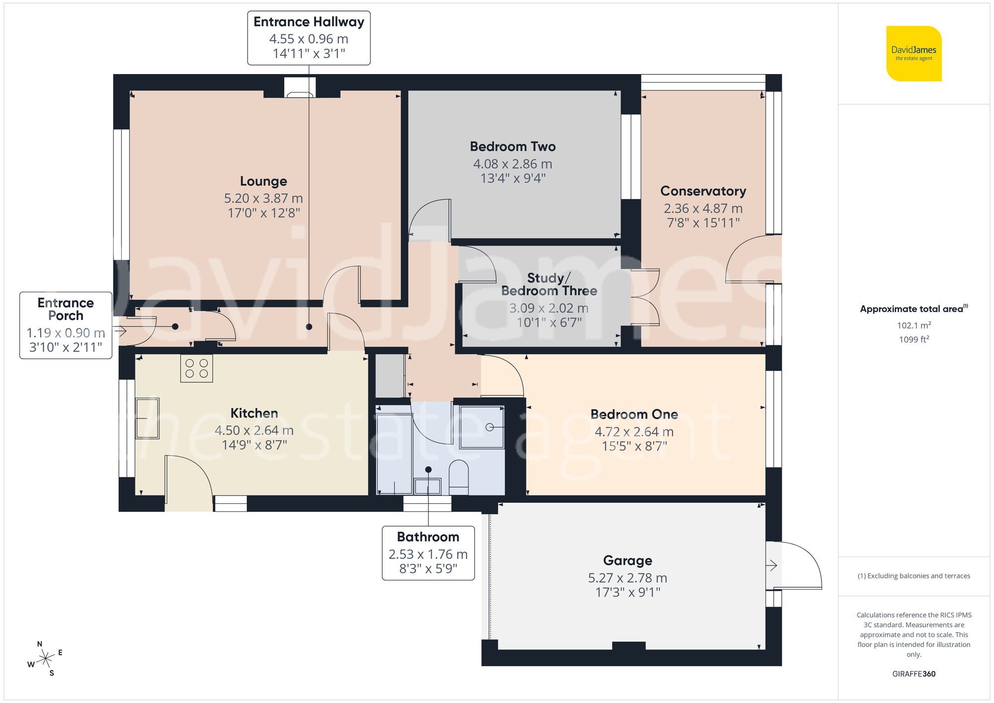 50 Broadfields, Nottingham floorplan